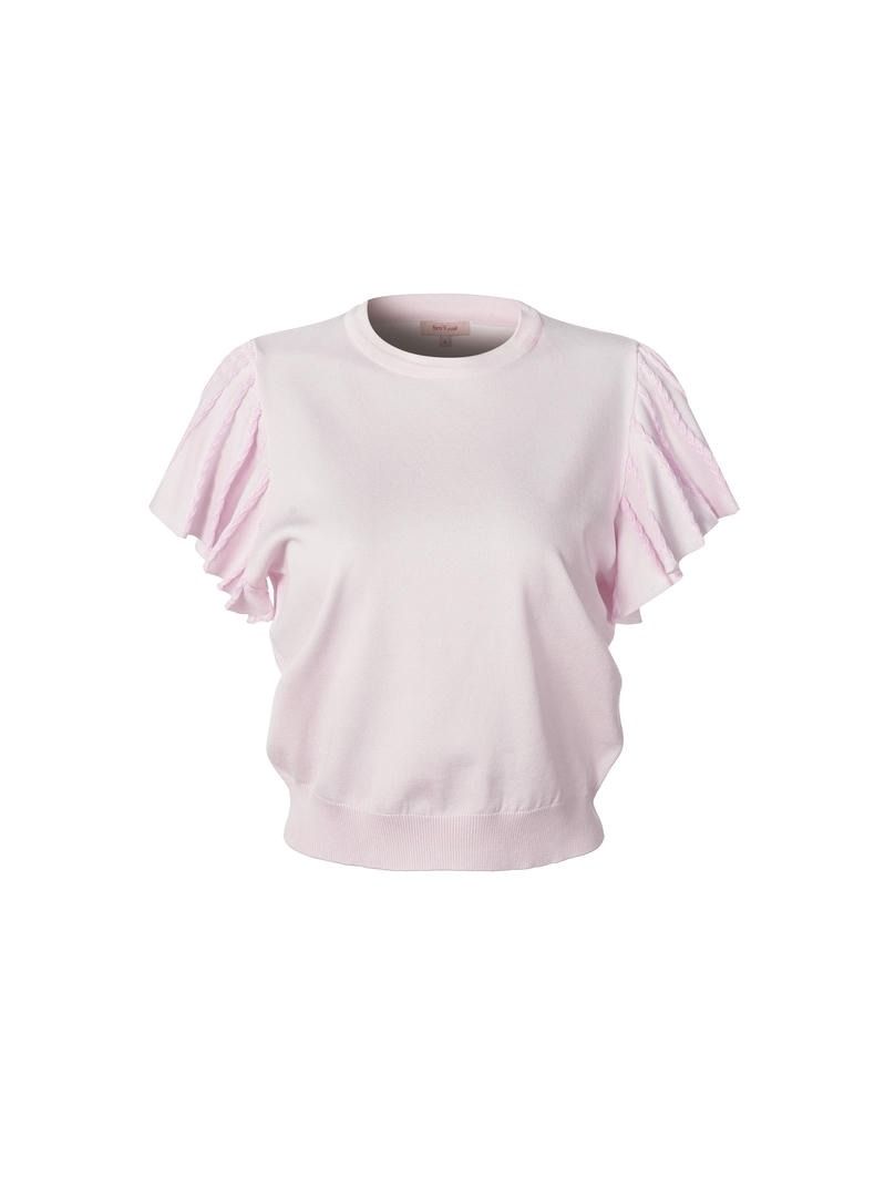 Ruffle Short Sleeves Top