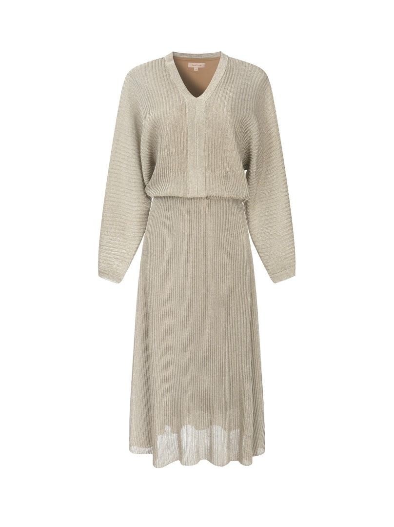 Shimmer V-Neck Dress