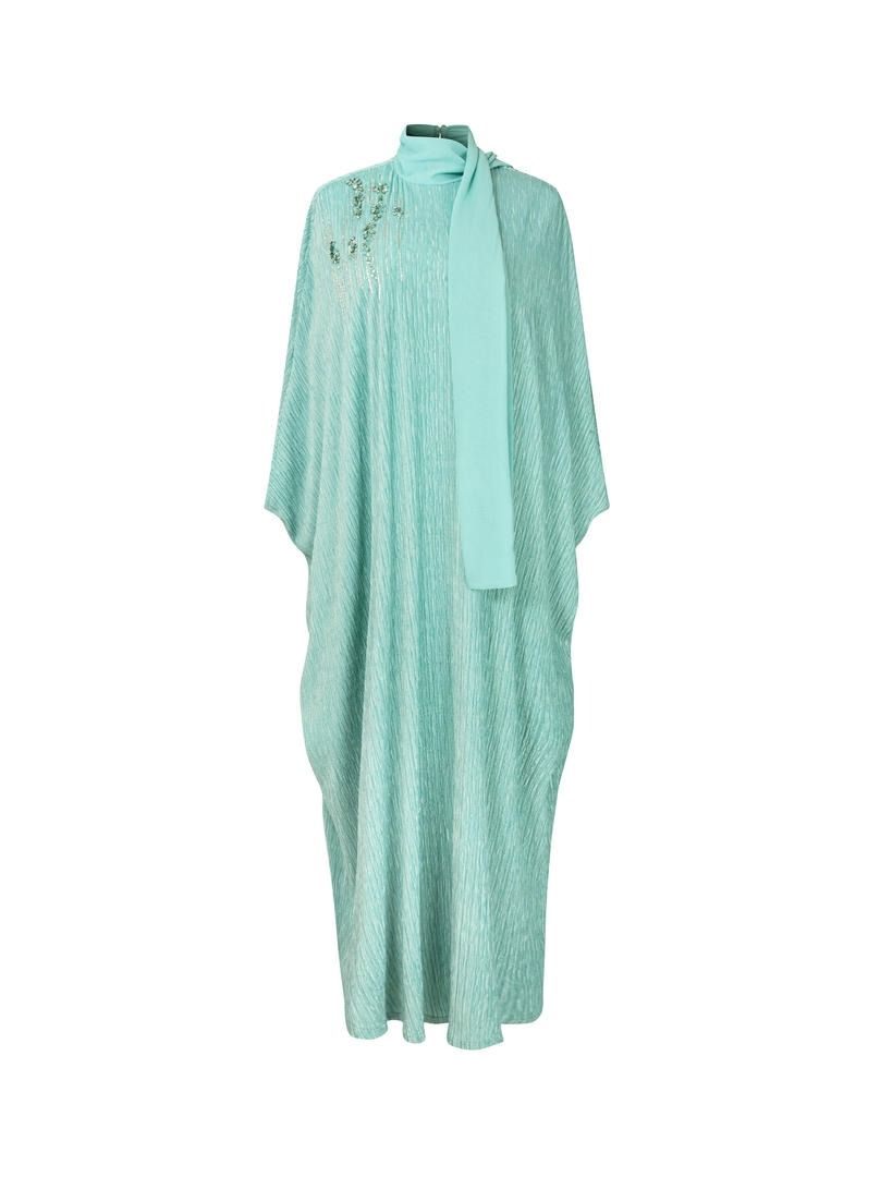 Velvet Embellished Kaftan