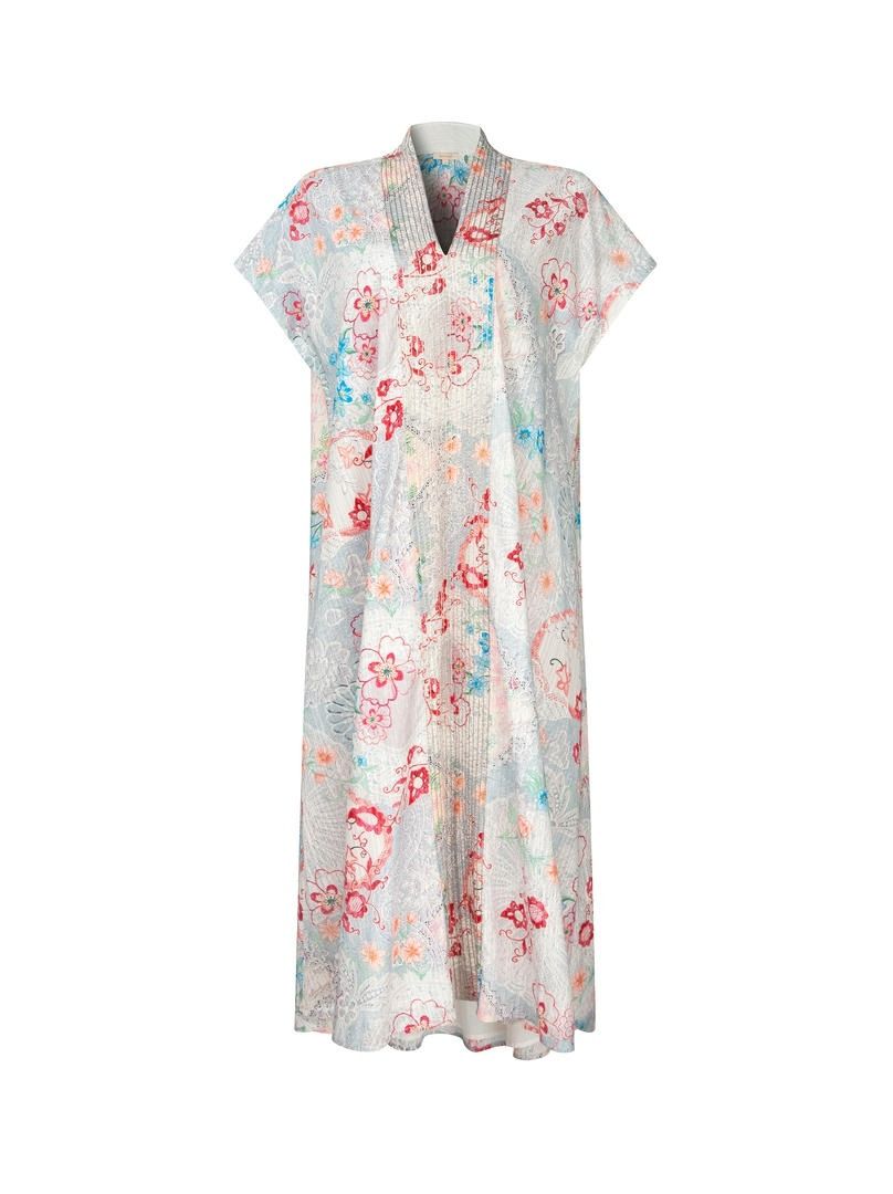 Floral Cotton Kaftan