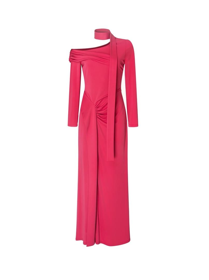 Asymmetric Maxi Dress