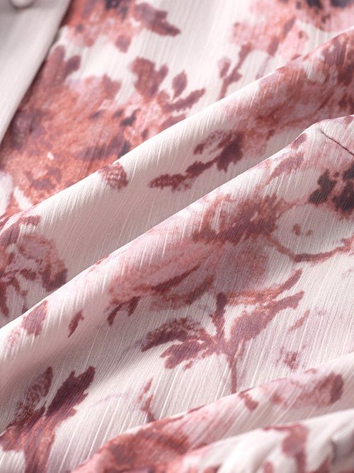 Floral chiffon Dress