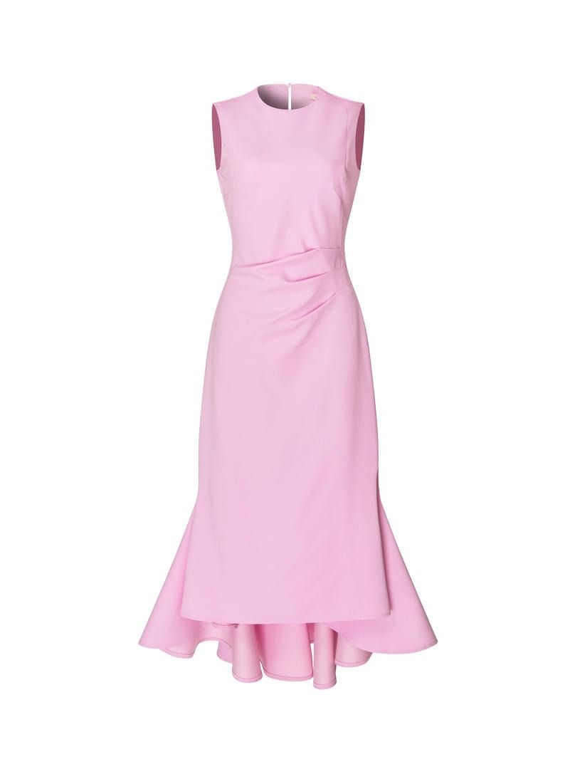Sleeveless Crepe Dress