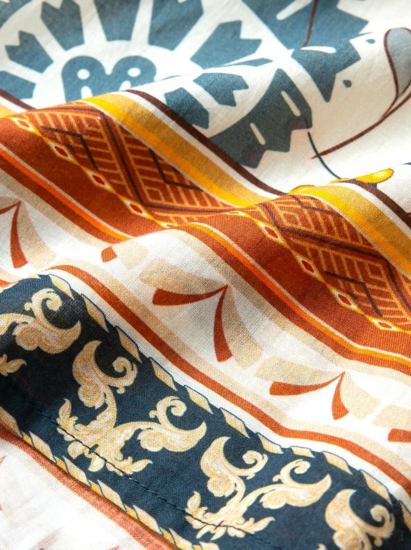 Printed Jacquard Dress
