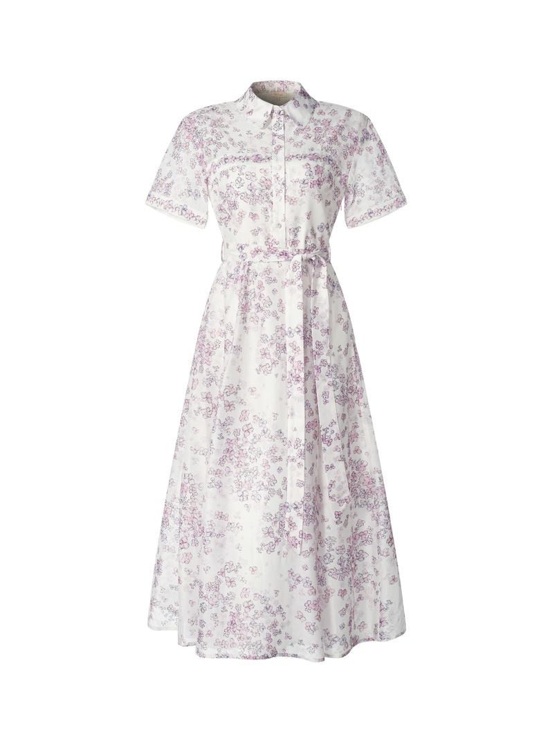 A-Line Printed Dress