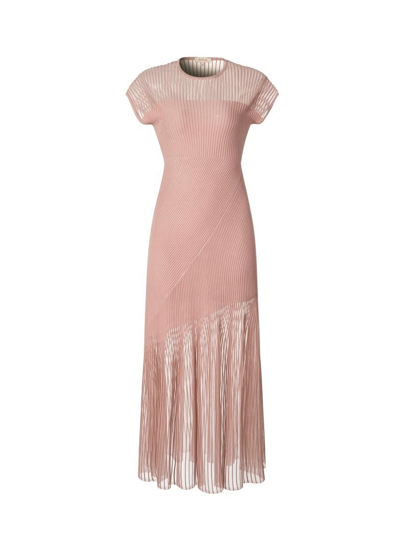 Ribbed Twisted Dress