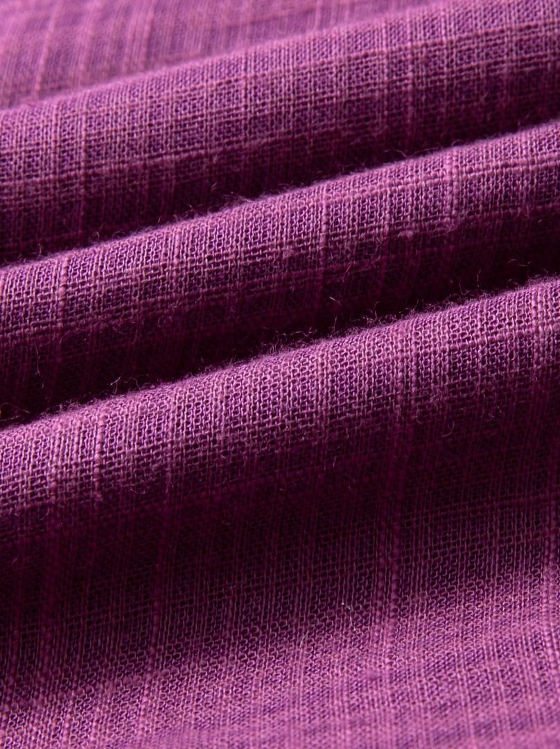 Embroidered Purple Kaftan