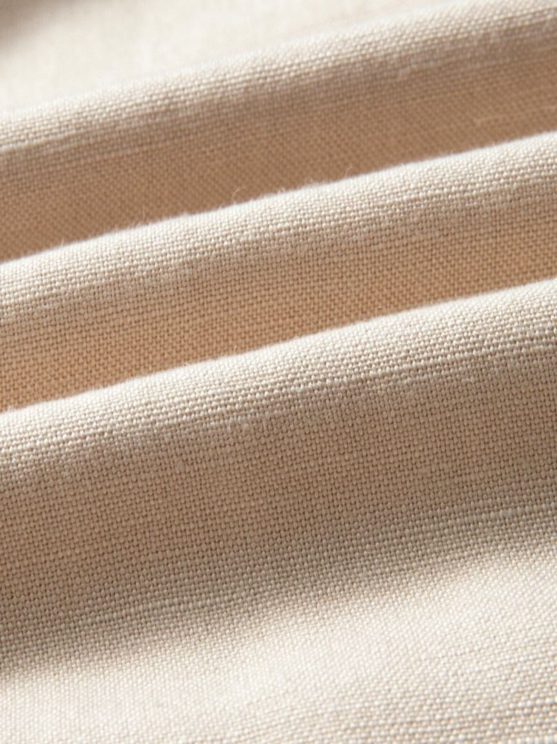 Beige Linen Kaftan