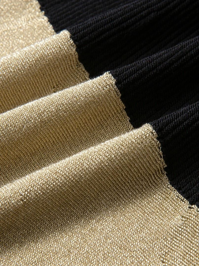 Contrast Insert Dress