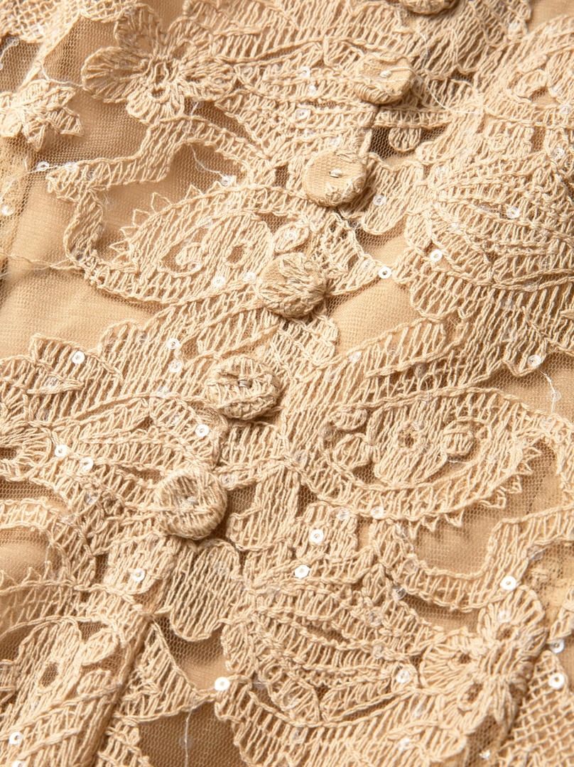 Sand Lace Dress