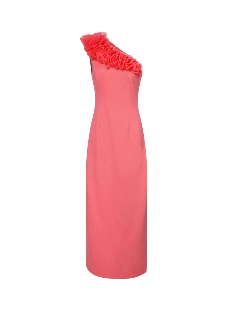 Ruffle Statement detail Dress