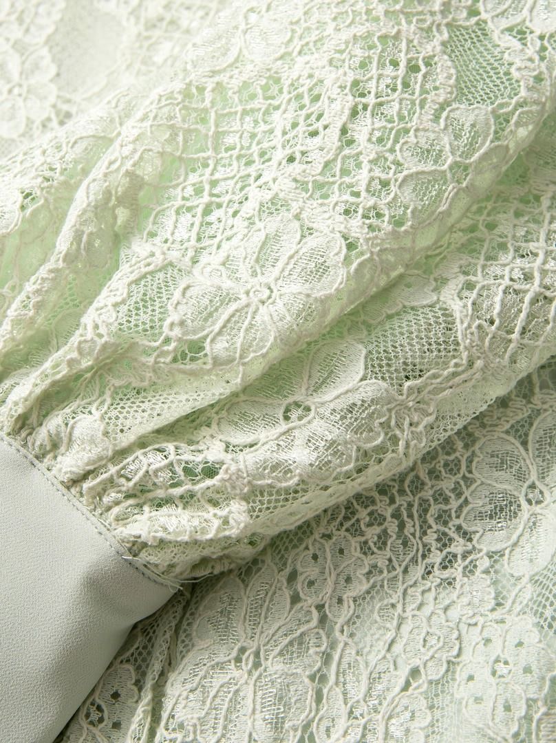 Lace Belt Dress