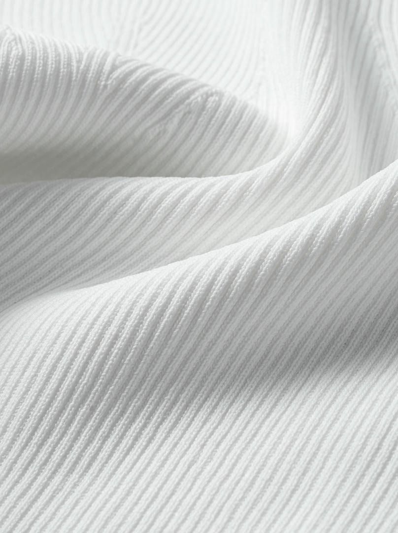 Sweetheart Ribbed Knit Top
