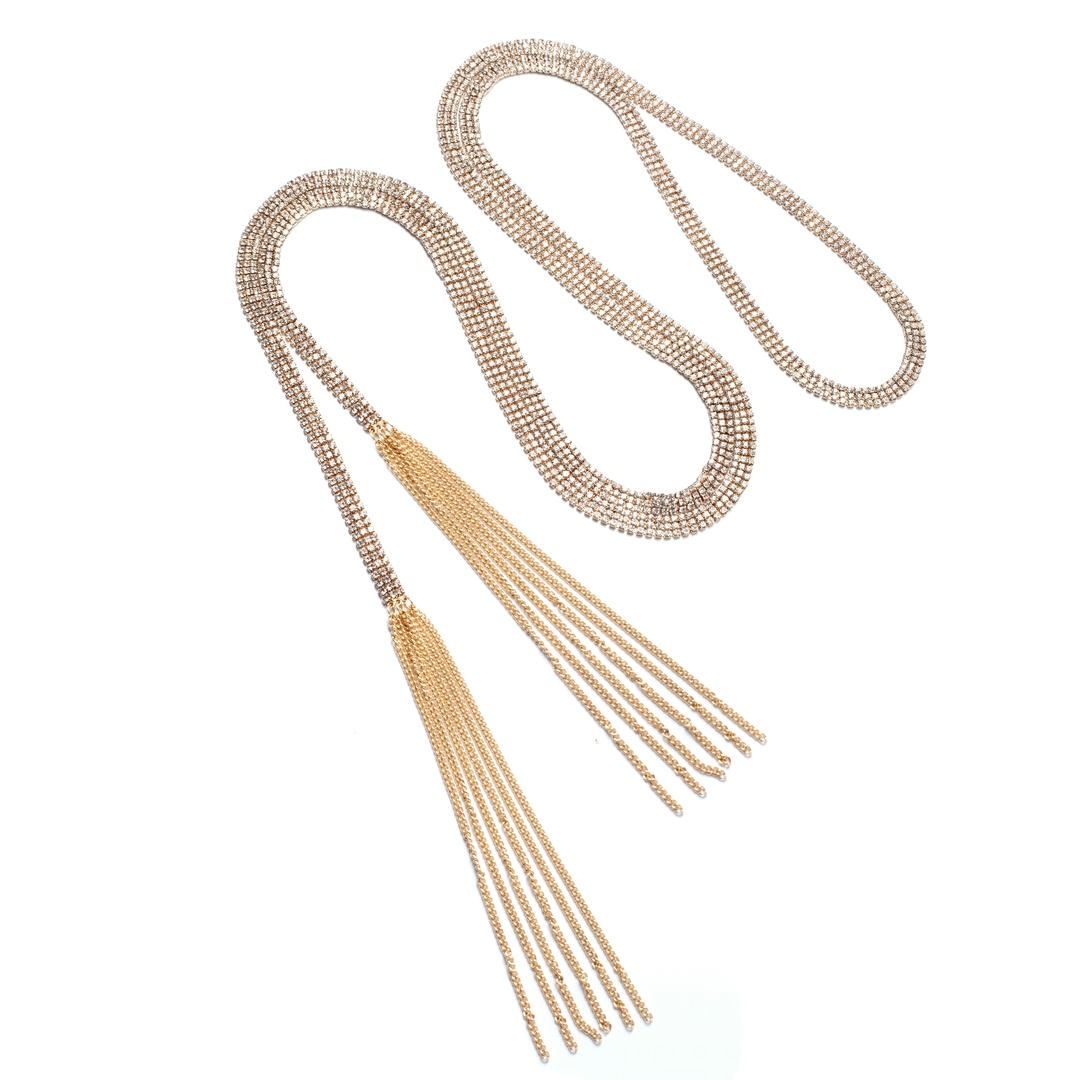 Wrap style necklace