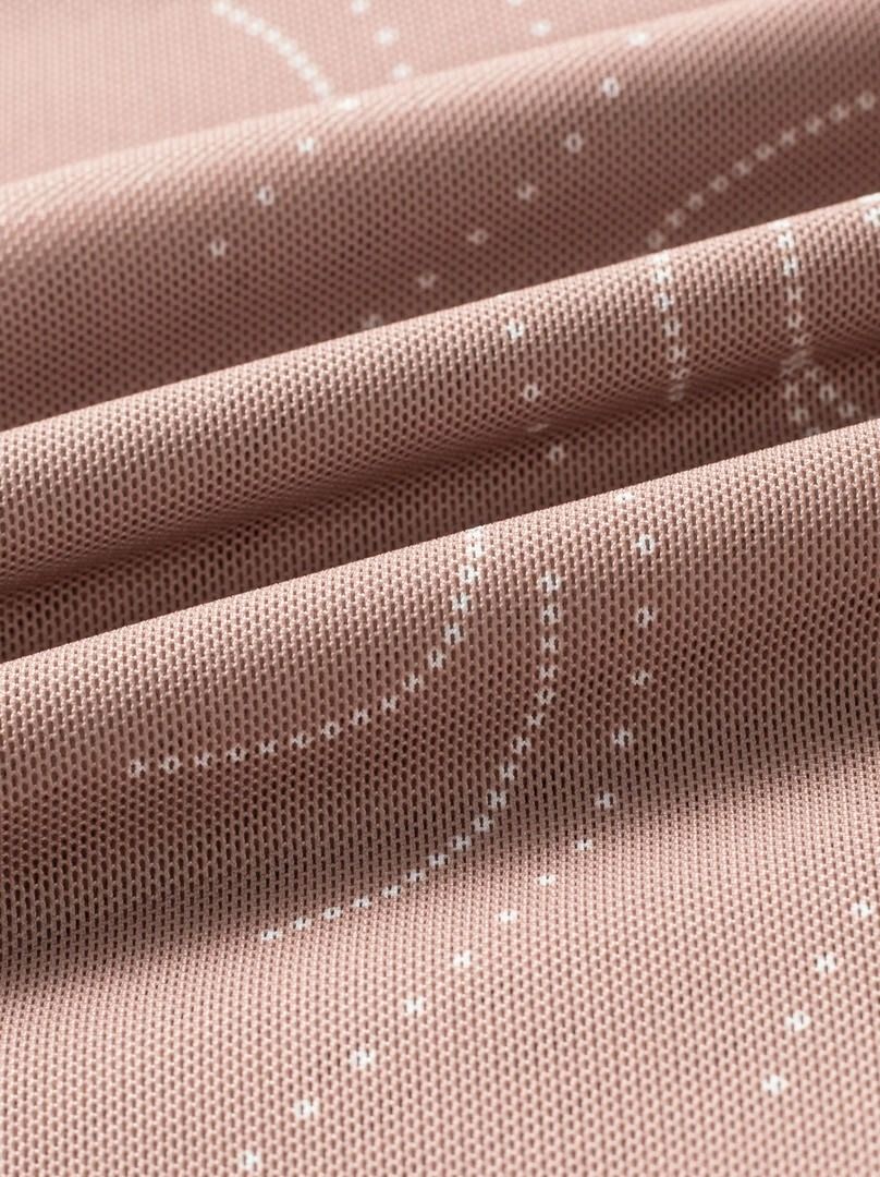 Sparkling Print Fitted Dress