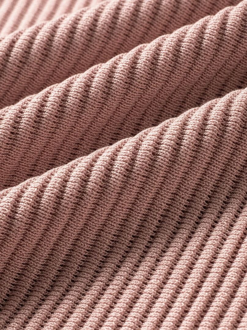 Ribbed Twisted Dress
