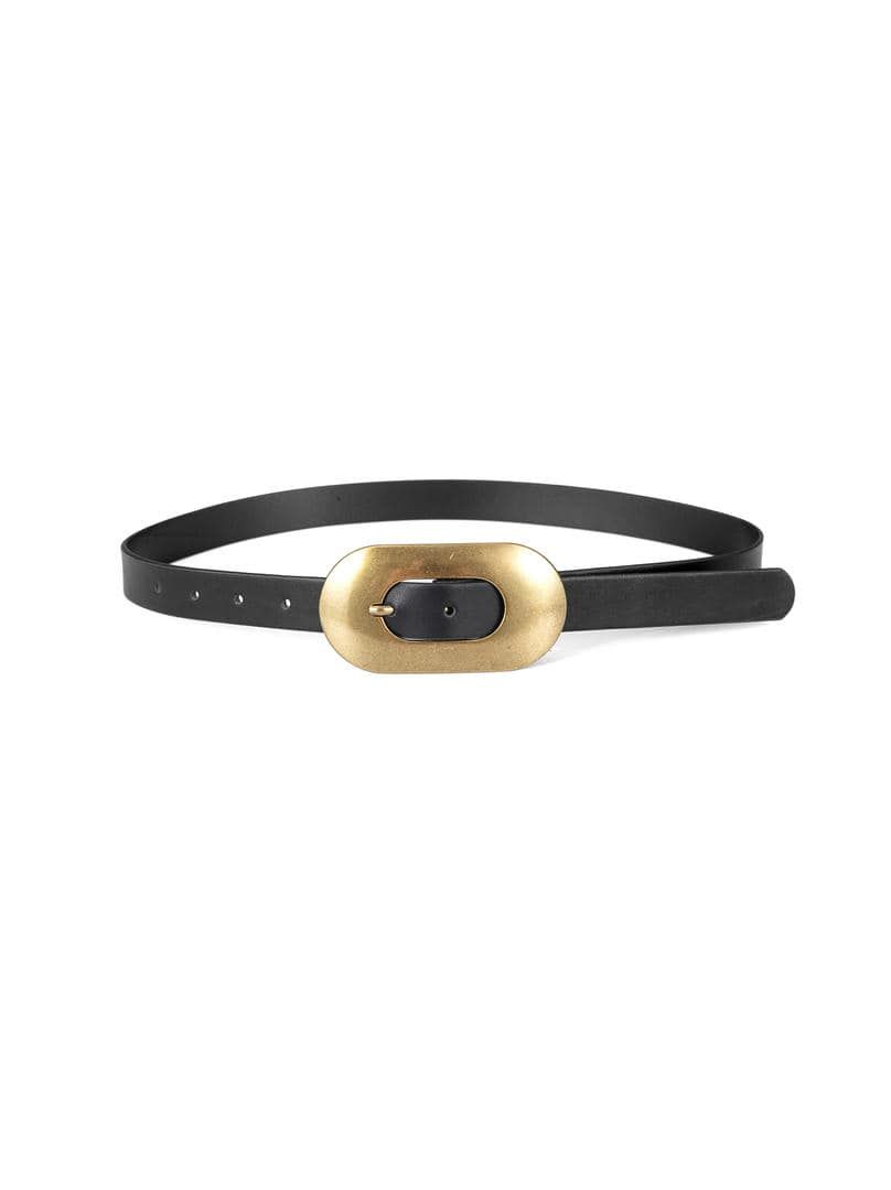 حزام إبزيم أسود