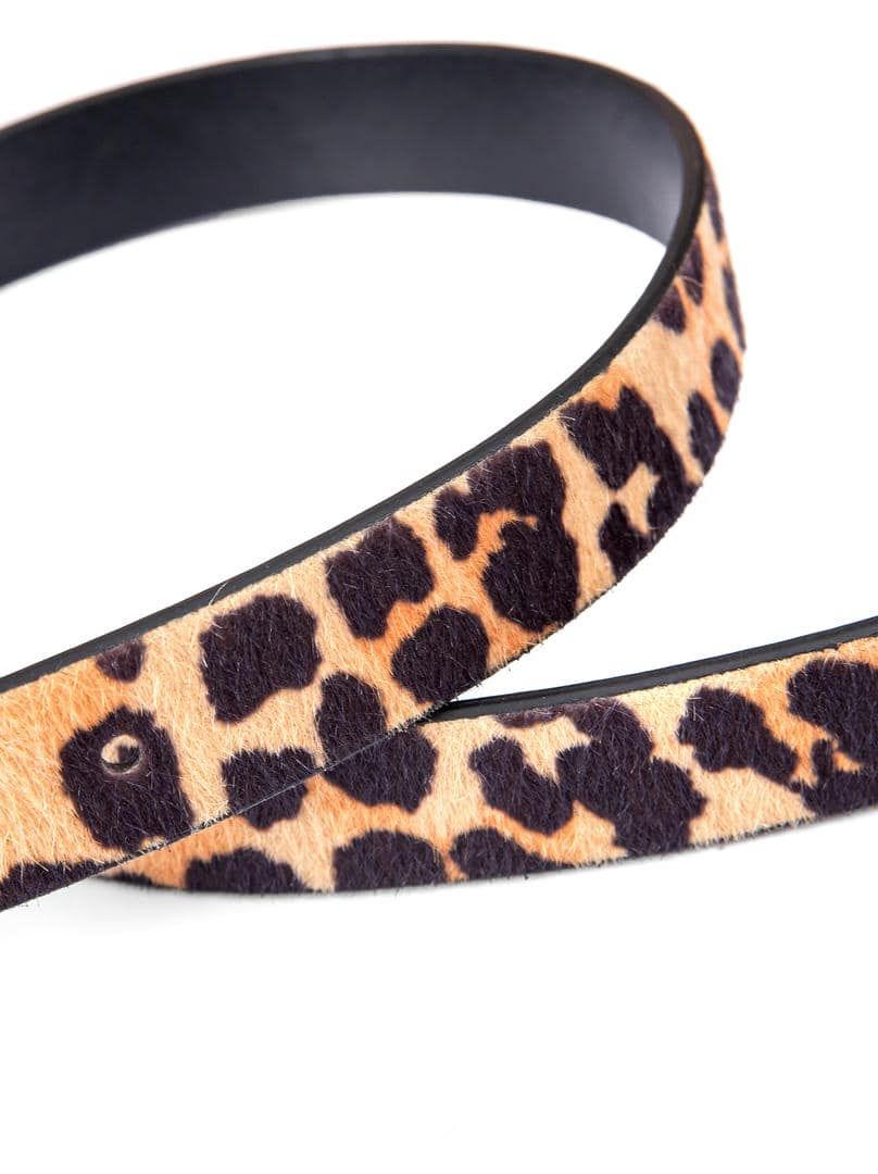 Leopard Print Belt
