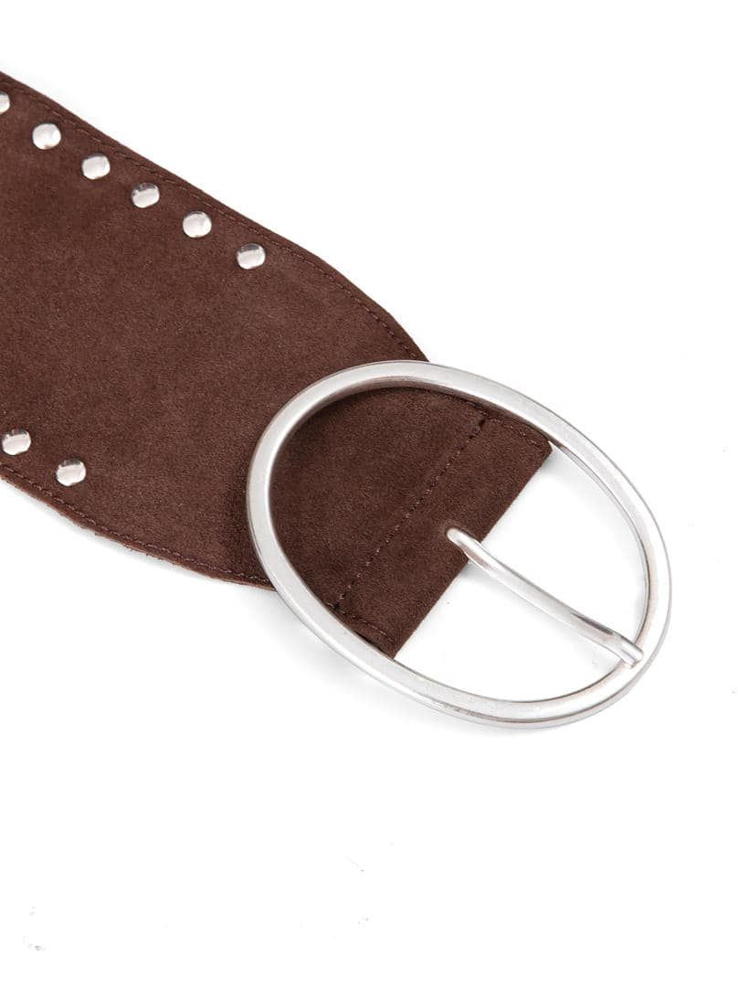 Wide Leather Belt