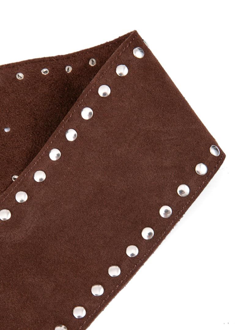 Wide Leather Belt