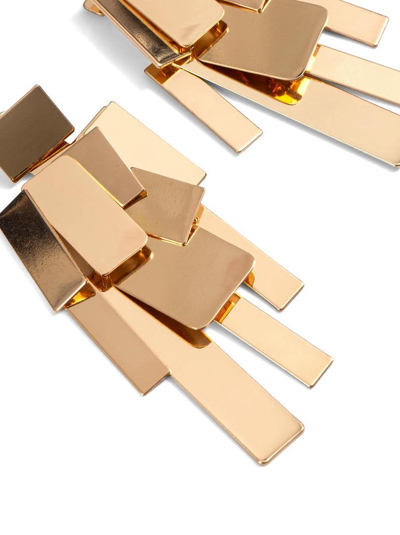Golden Fringe Earrings