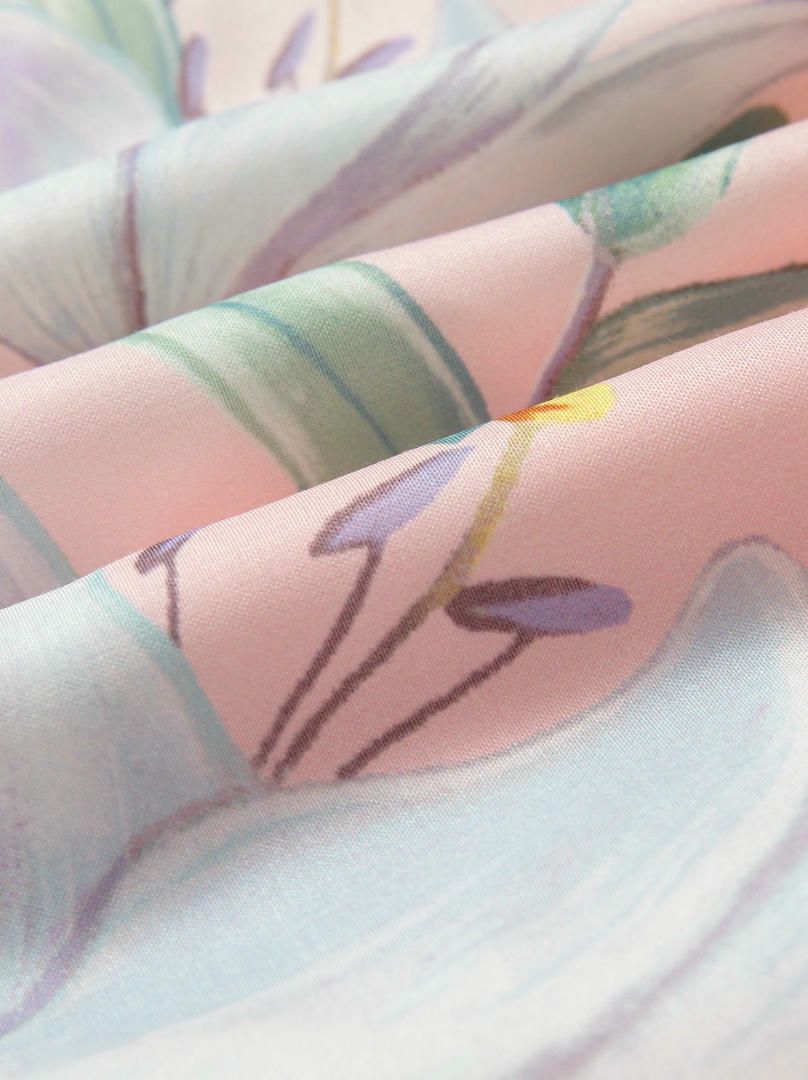 gradient wrap front Dress