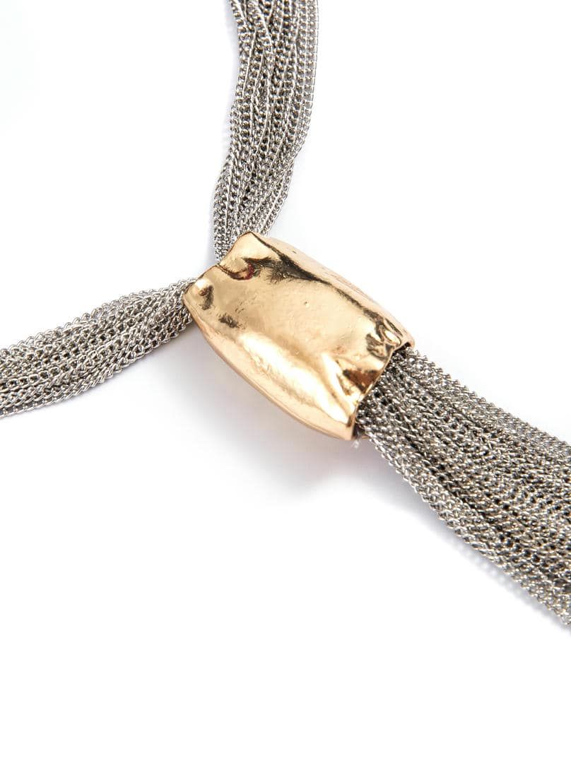 Gold& Silver Necklace