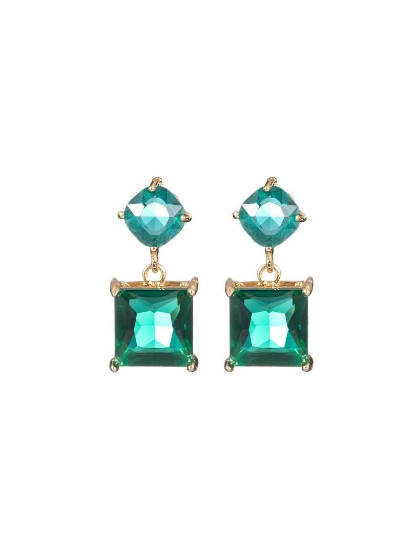 Geometric Drop Earrings