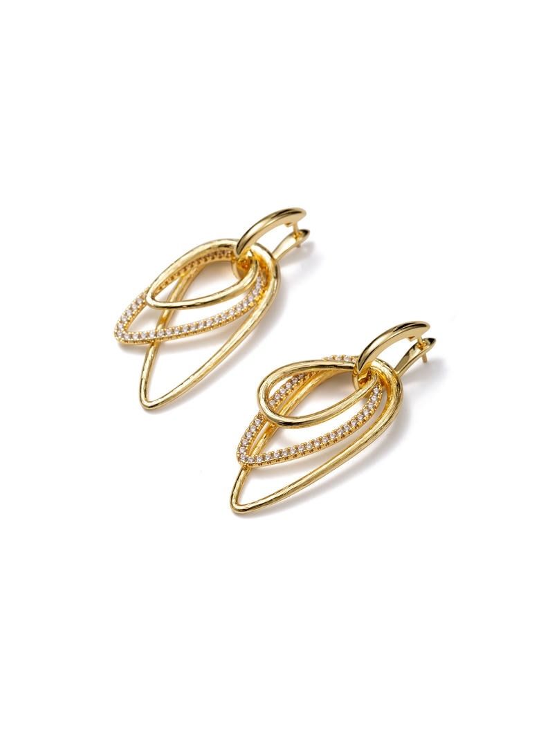 Triple Teardrop Earrings