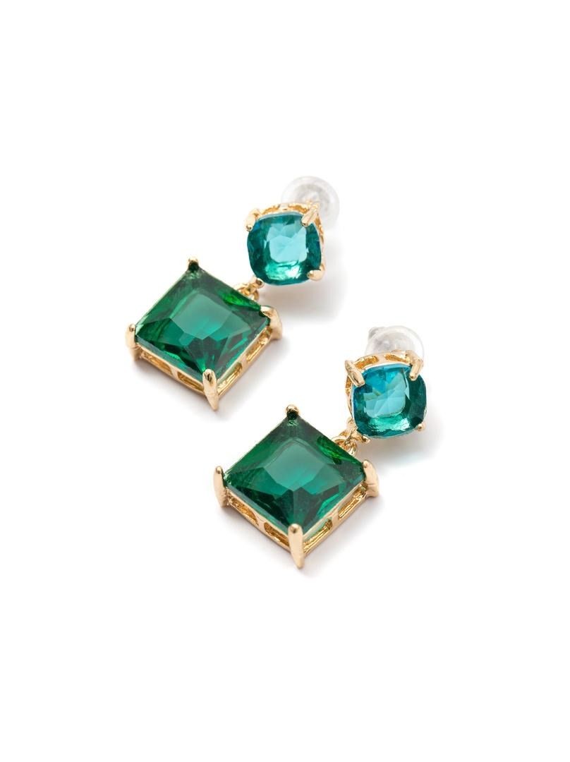Geometric Drop Earrings