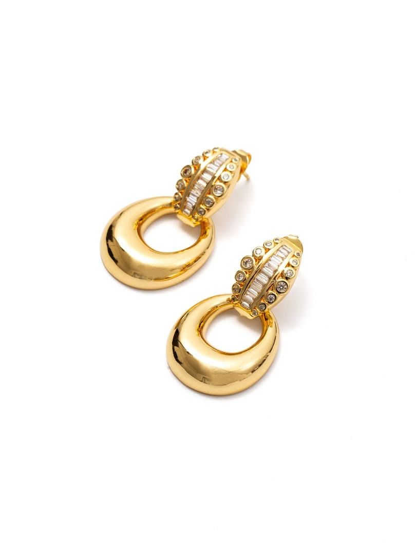 Chunky Gold Hoops
