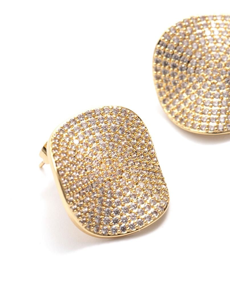 Glitter Dot Studs