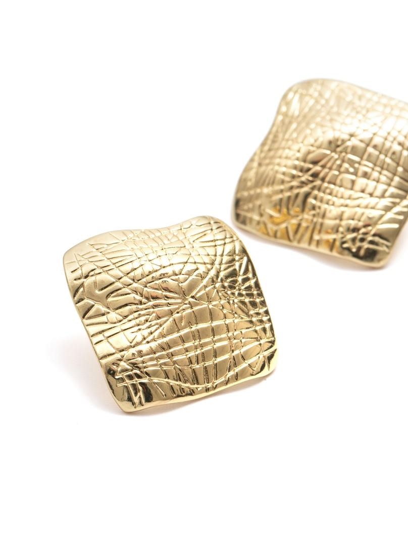 Rhombus Stud Earrings