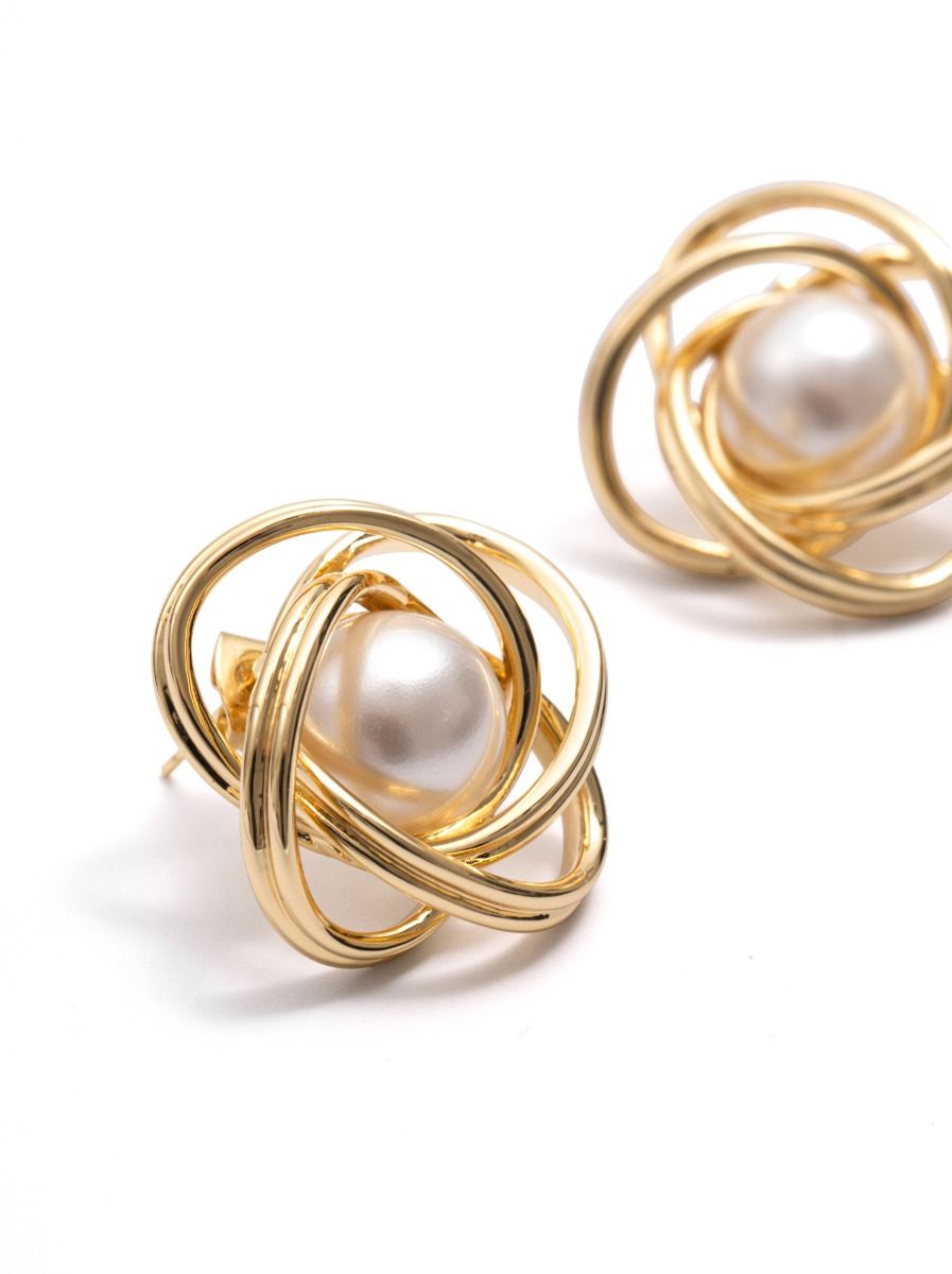 Camellia Stud Earring