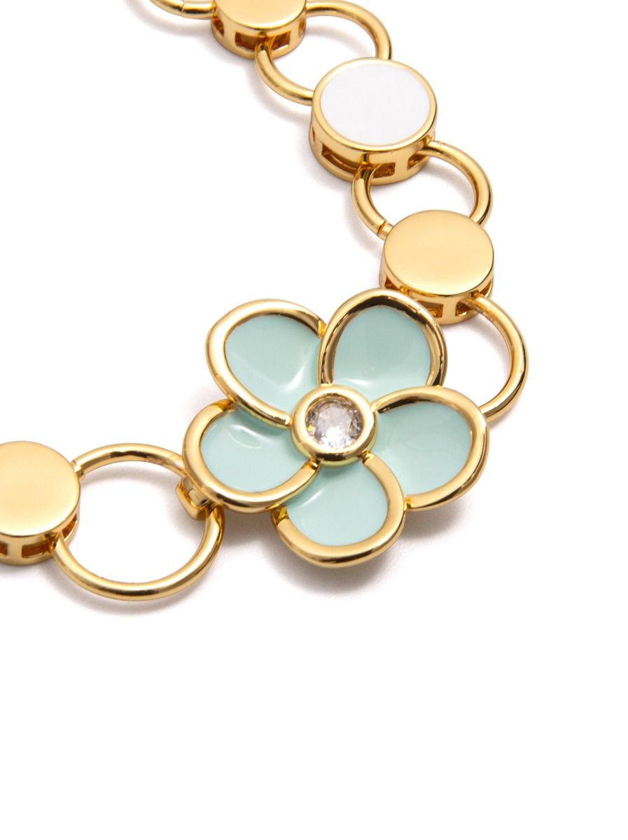 Flower Charm Bracelet