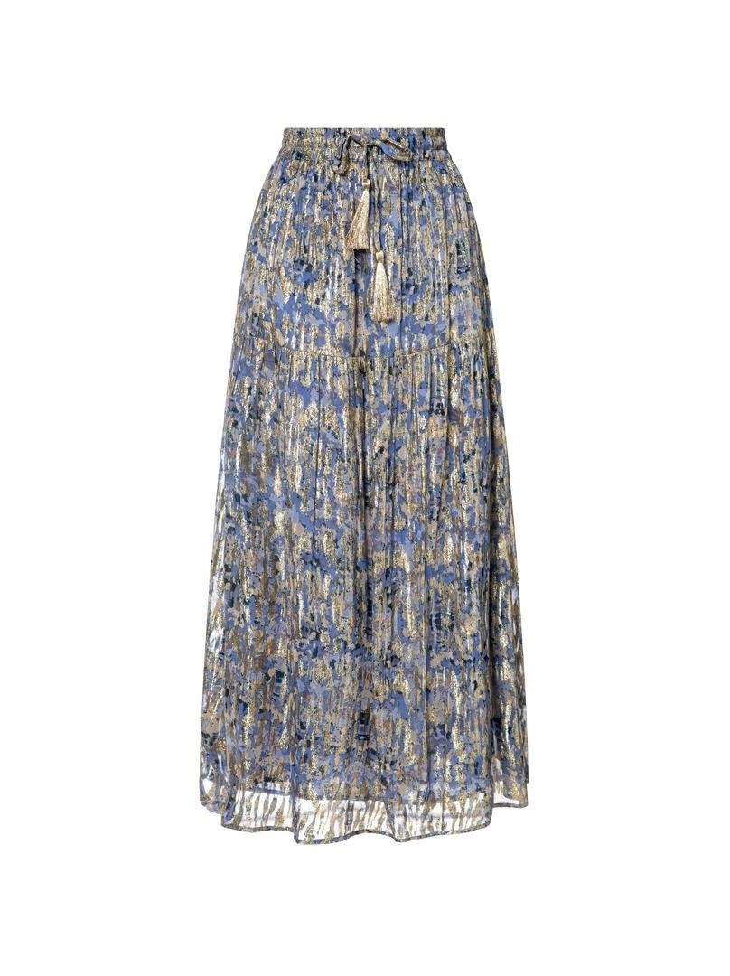 Jacquard Charm High-Waist Skirt