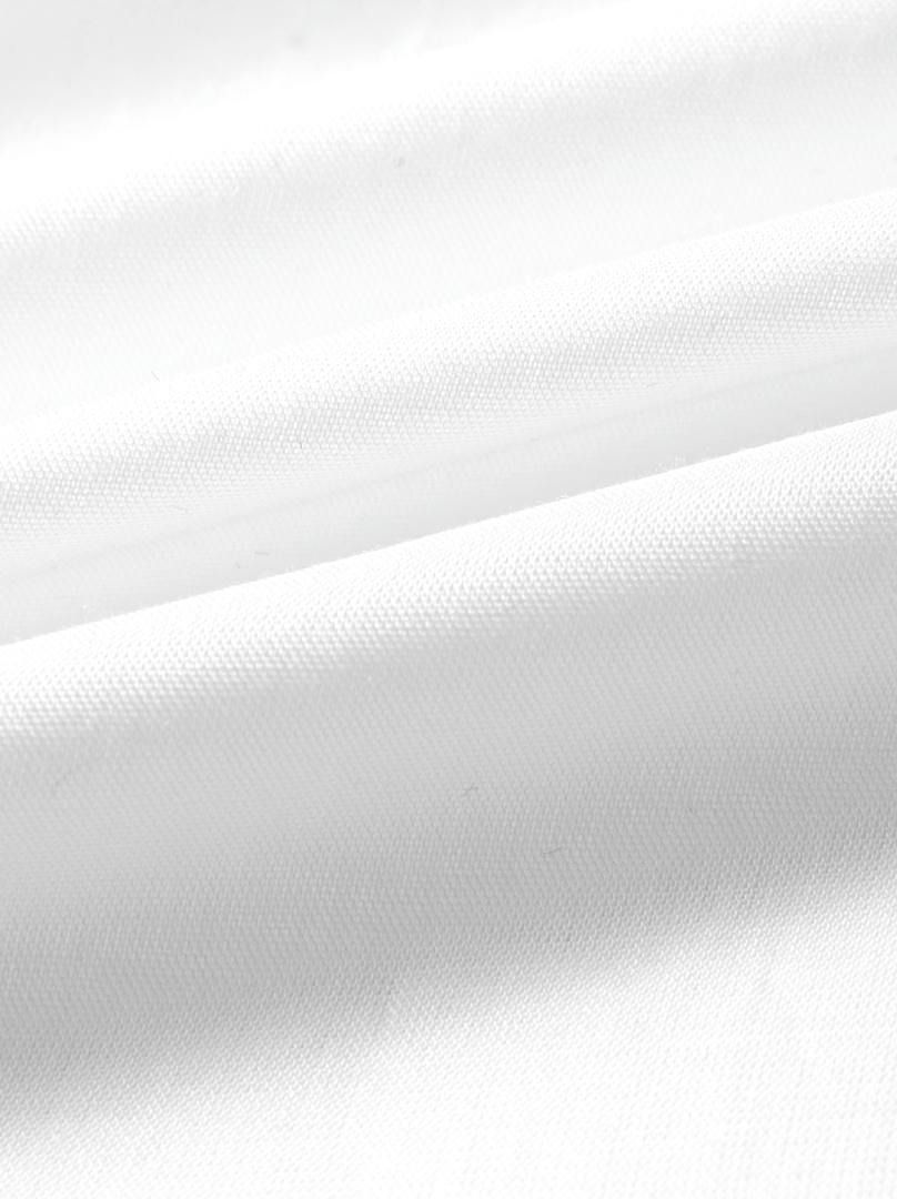 Off white Blouse With Black Neck