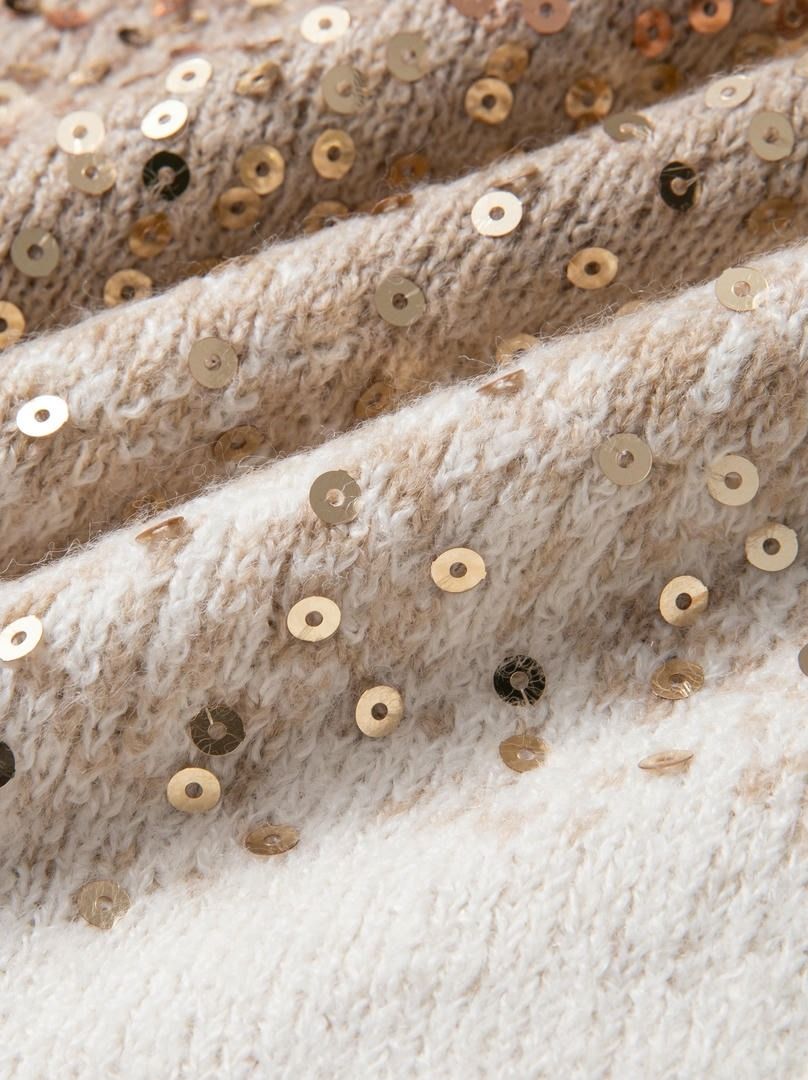 Ombre Fuzzy Knit