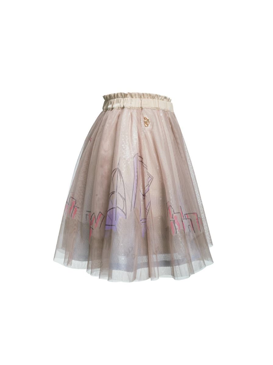 A-Line Skirt sequins-Girls