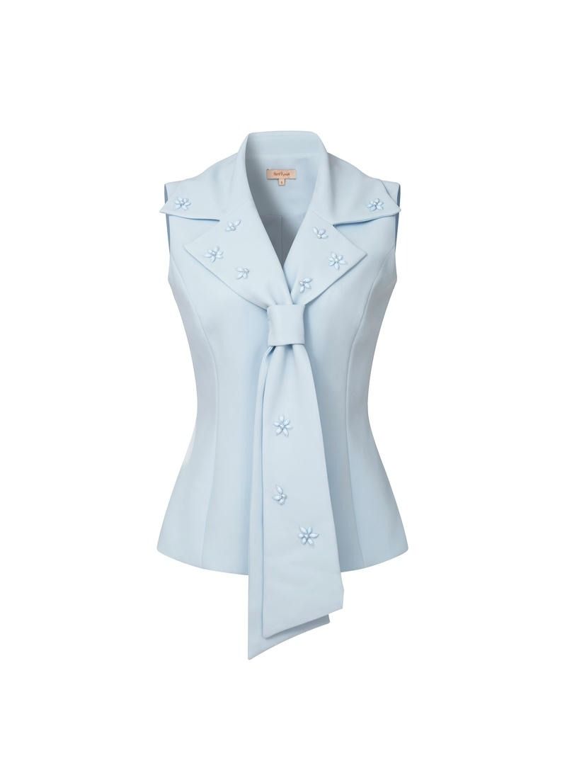 Lapel Tie Top