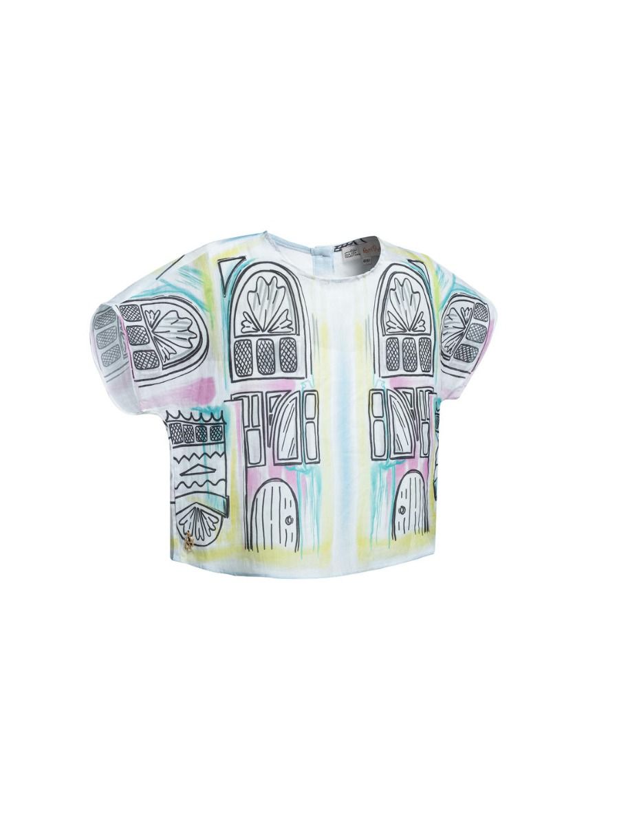 Unique printed Top-Girls