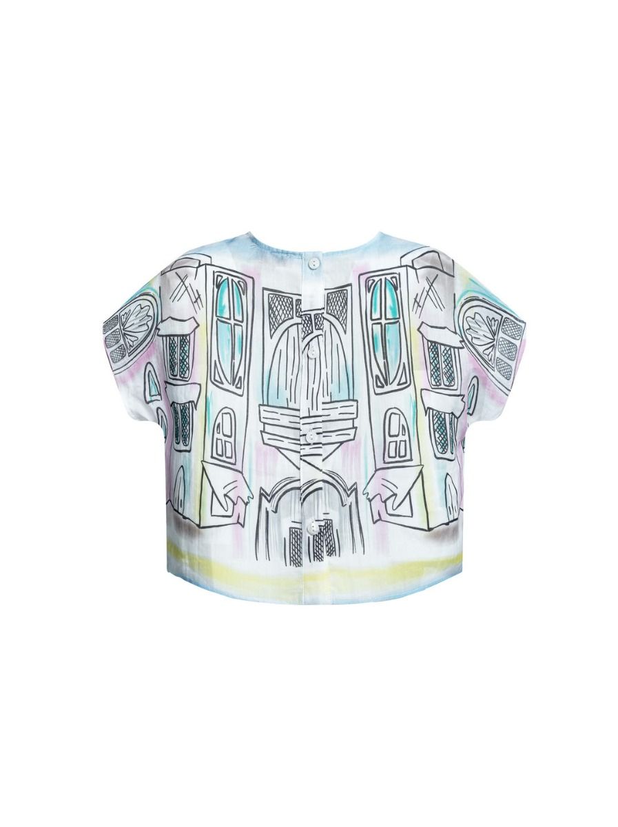 Unique printed Top-Girls