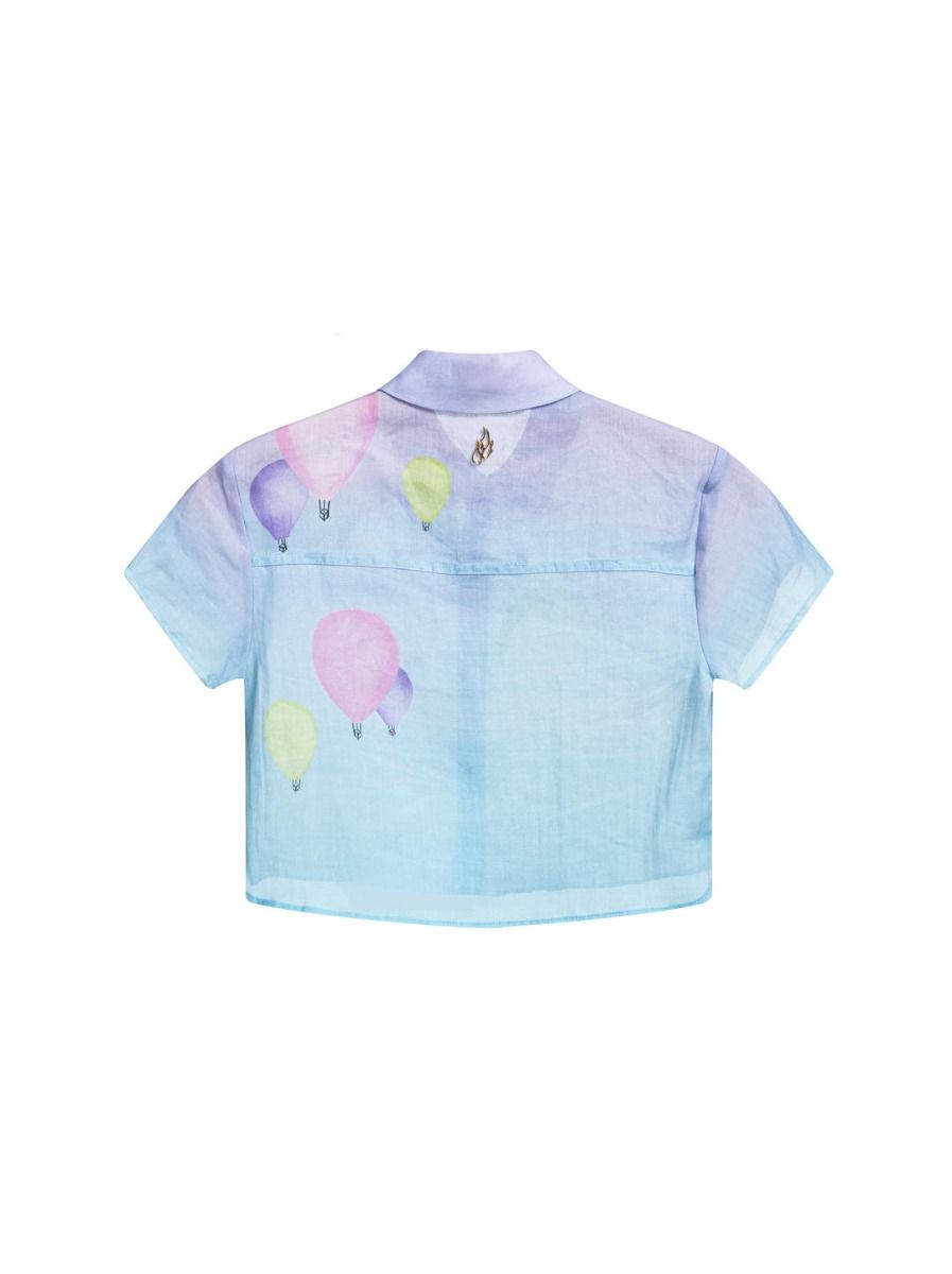 printed shirt-Girls