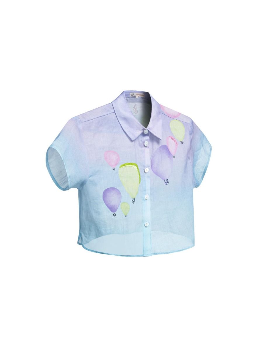 printed shirt-Girls