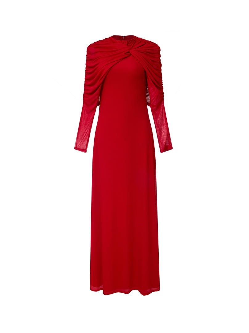 Dramatic Red Dress
