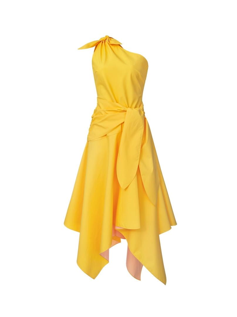 Tie Shoulder Dress