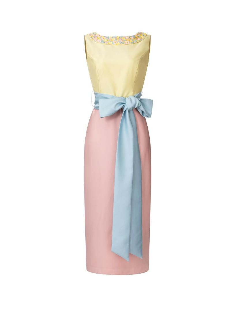 Beaded Tie Dress