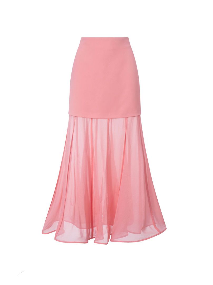Sheered layer skirt