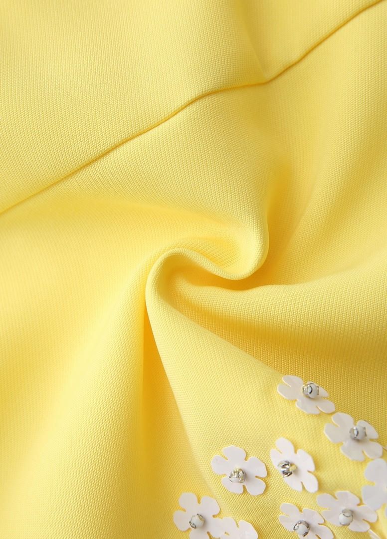 Kids Yellow Crepe Top