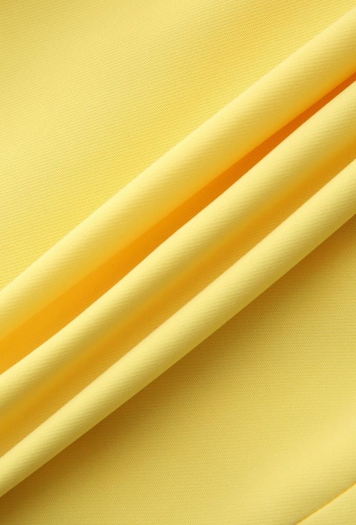 Kids Yellow Crepe Top